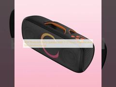 haut-parleur de fête Bluetooth 40W avec 3-12 heures de jeu et une portée sans fil de 10m