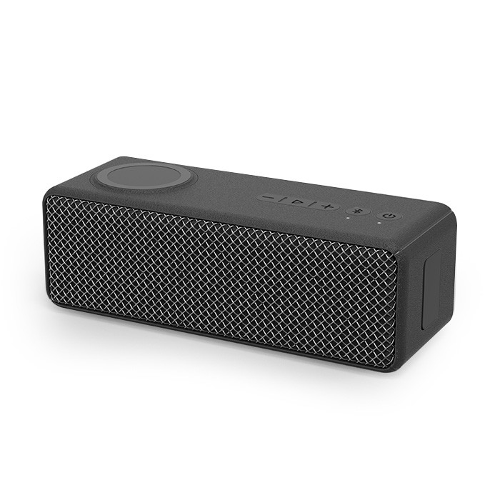 D20 20W Batterie 7.2V 2000mAh Bluetooth 5.0 Haut-Parleur ABS Alliage d'Aluminium Noir