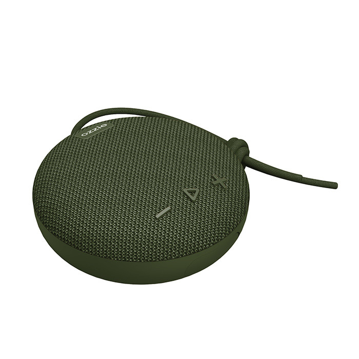 Plastique et tissus imperméables sans fil d'ABS du haut-parleur IPX7 de couleur verte de C200