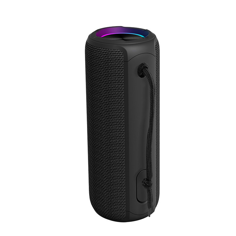 Lumières LED Haut-parleur portable sans fil Bluetooth IPX7 Support étanche TF BT AUX