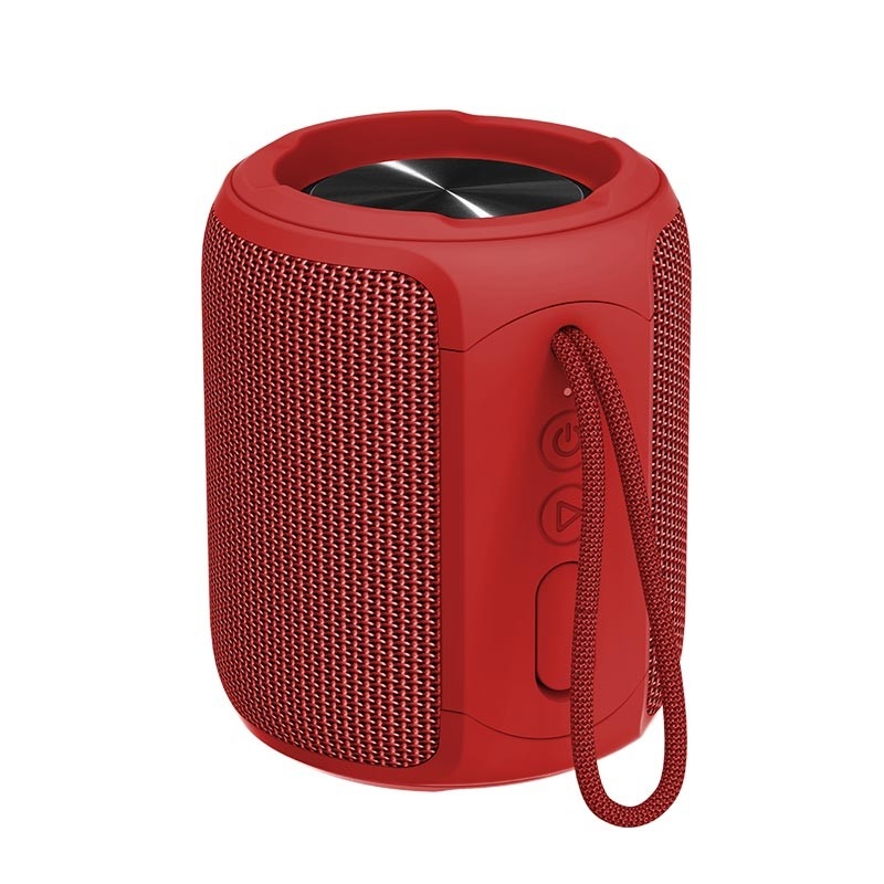 Fonction rouge Tws Bluetooth haut-parleurs extérieurs imperméables à l'eau Ipx7 Aux Support pour le patio