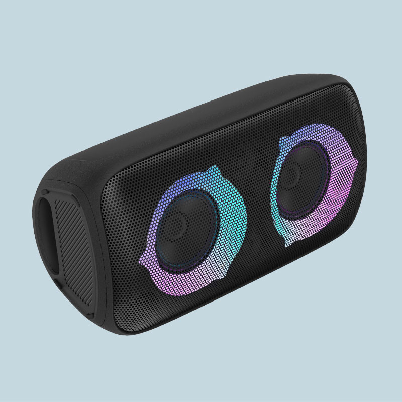 Alimenté par batterie 4,5 kg haut-parleur de soirée extérieure intérieure Réponse de fréquence 20hz-20khz