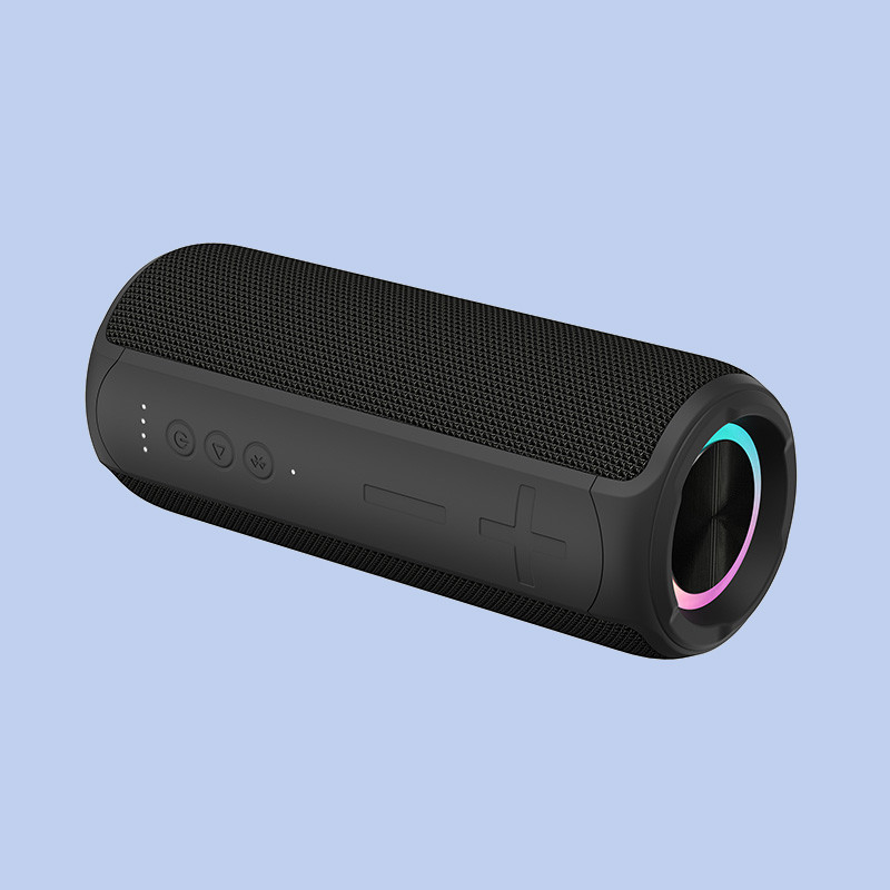 5V 1A haut-parleur robuste Bluetooth Mode de lumière LED allumée ou éteinte E200ml Ipx7 étanche