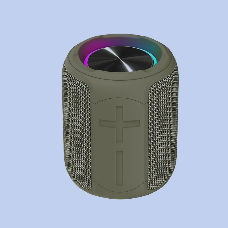 haut-parleurs extérieurs sans fil étanches en tissu ABS TPU avec capacité de batterie 3.6V 2500mAh