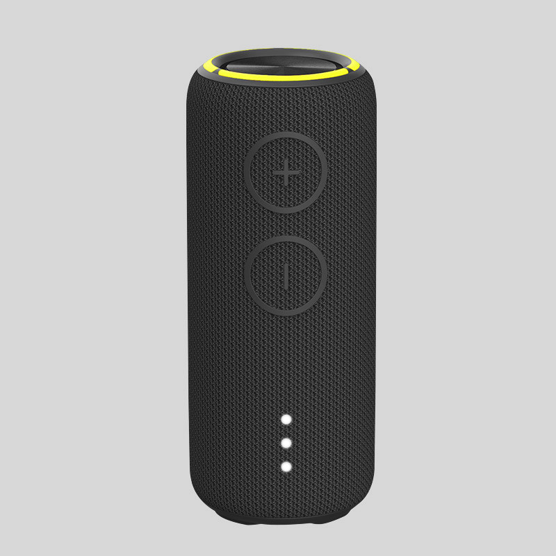 7.6 x 8 x 18 cm haut-parleur en tissu sans fil 10 - 30m haut-parleur Ozzie Bluetooth