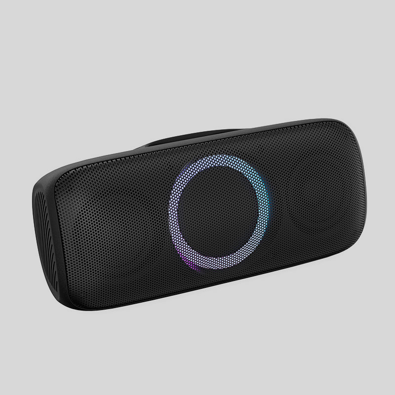 Haut-parleur portable pour soirées en plein air avec portée sans fil de 10 mètres et haute performance