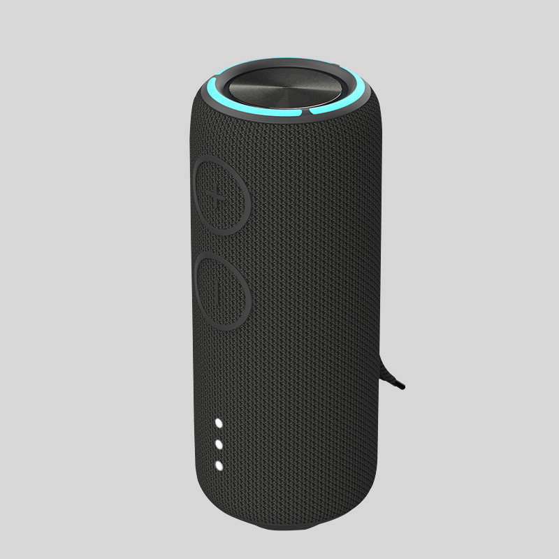 7.6 x 8 x 18 cm haut-parleur en tissu sans fil 10 - 30m haut-parleur Ozzie Bluetooth
