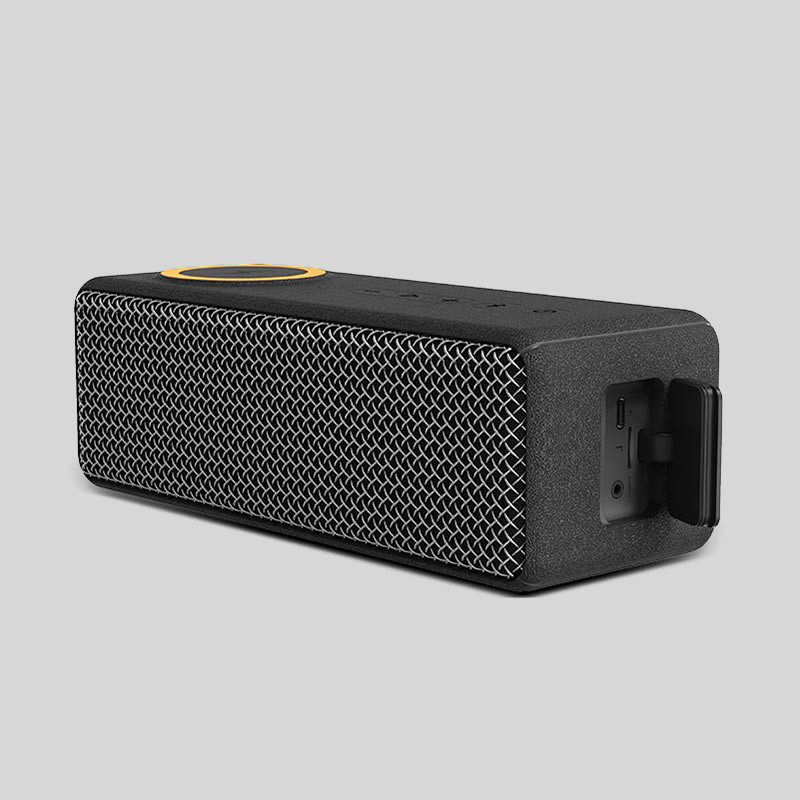 22.4 X 7.9 X 8.4 cm haut-parleur sans fil pour chargeur Compatible avec MP3/WMA/WAV/APE/FLAC