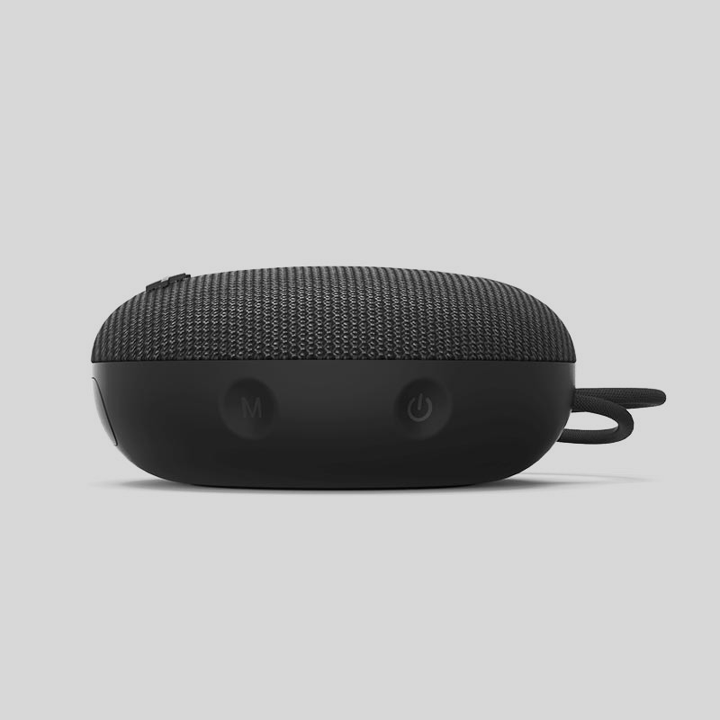 Bluetooth 5.0 haut-parleur extérieur portable avec entrée 5V / 1A et AUX en fonction