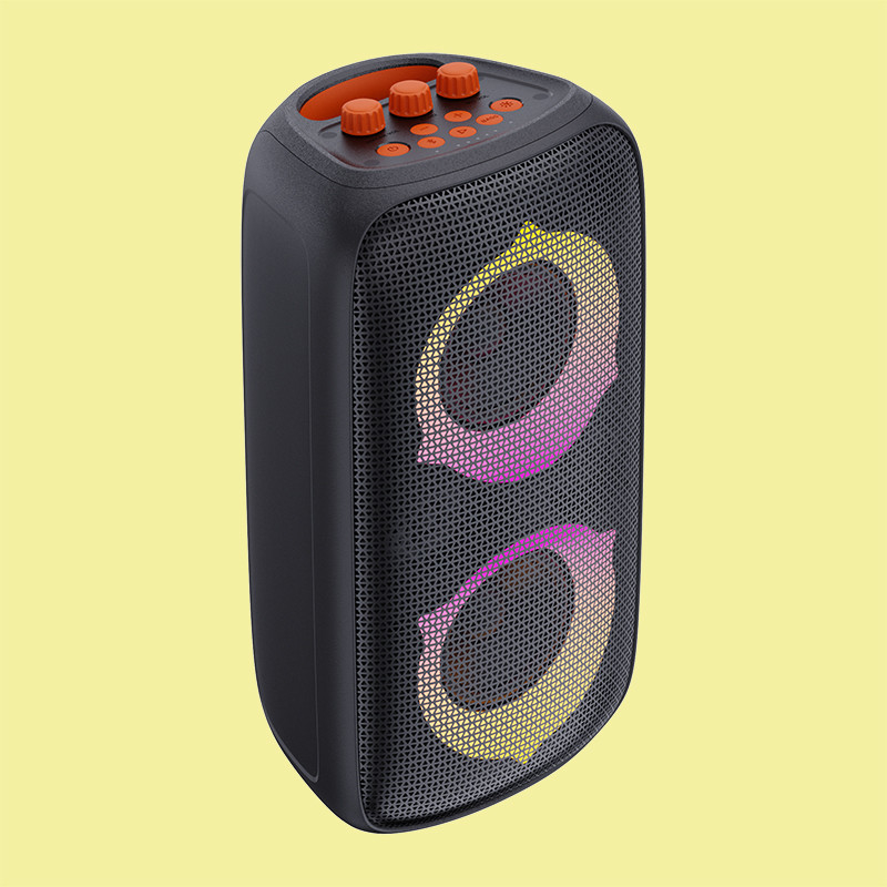 L'appareil est équipé d'un haut-parleur de fête extérieure imperméable à l'eau 7.4V 4500mAh batterie V5.3 Bluetooth 4.55 KGS Poids