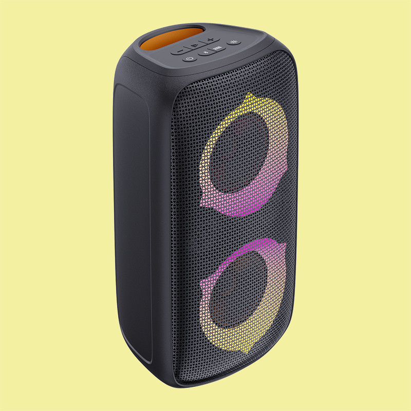 L'appareil est équipé d'un haut-parleur de fête extérieure imperméable à l'eau 7.4V 4500mAh batterie V5.3 Bluetooth 4.55 KGS Poids