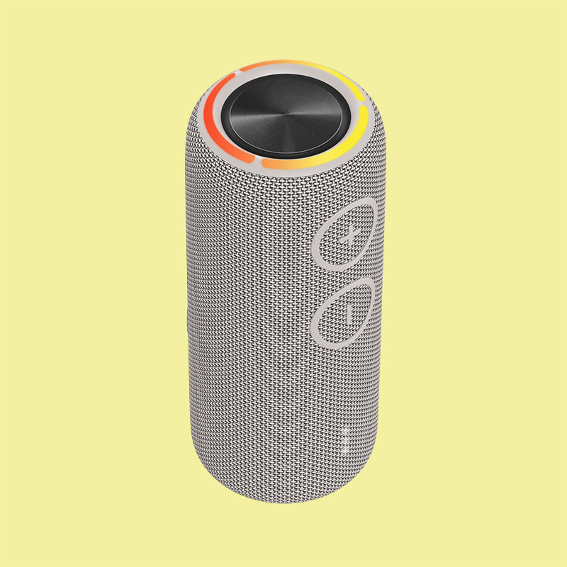 IPX7 haut-parleur en tissu sans fil imperméable à l'eau avec charge type C 5V/2A