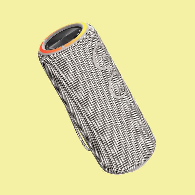Étanche à l'eau 5.3 Bluetooth haut-parleur en tissu sans fil 11 heures de travail Noir Bleu Vert Gris