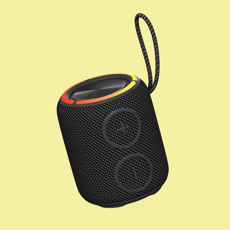 Sortie d'alimentation haut-parleur Bluetooth sans fil V5.3 imperméable à l'eau IPX7 TPU ABS Tissu haut-parleur 16W