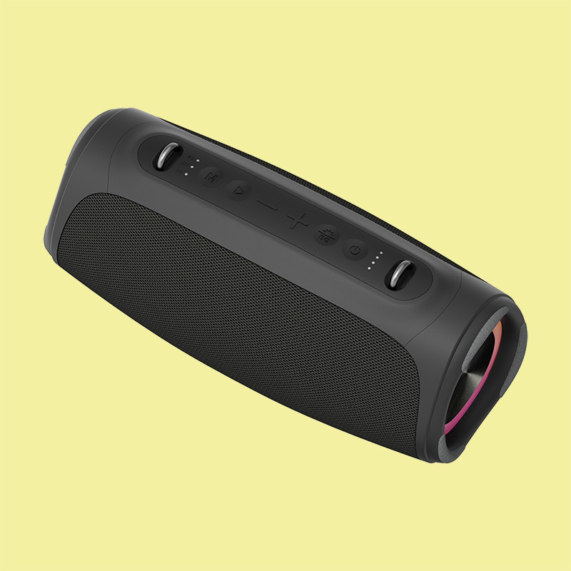 haut-parleur portable pour fêtes en extérieur avec fonction de disque USB et réponse de fréquence 20Hz-20KHz