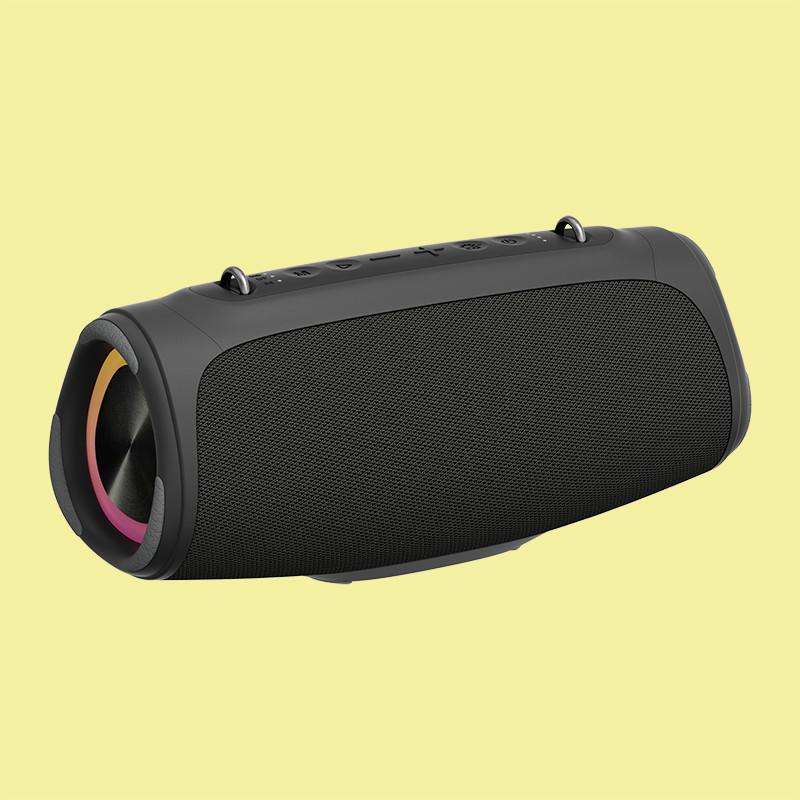 haut-parleur portable pour fêtes en extérieur avec fonction de disque USB et réponse de fréquence 20Hz-20KHz