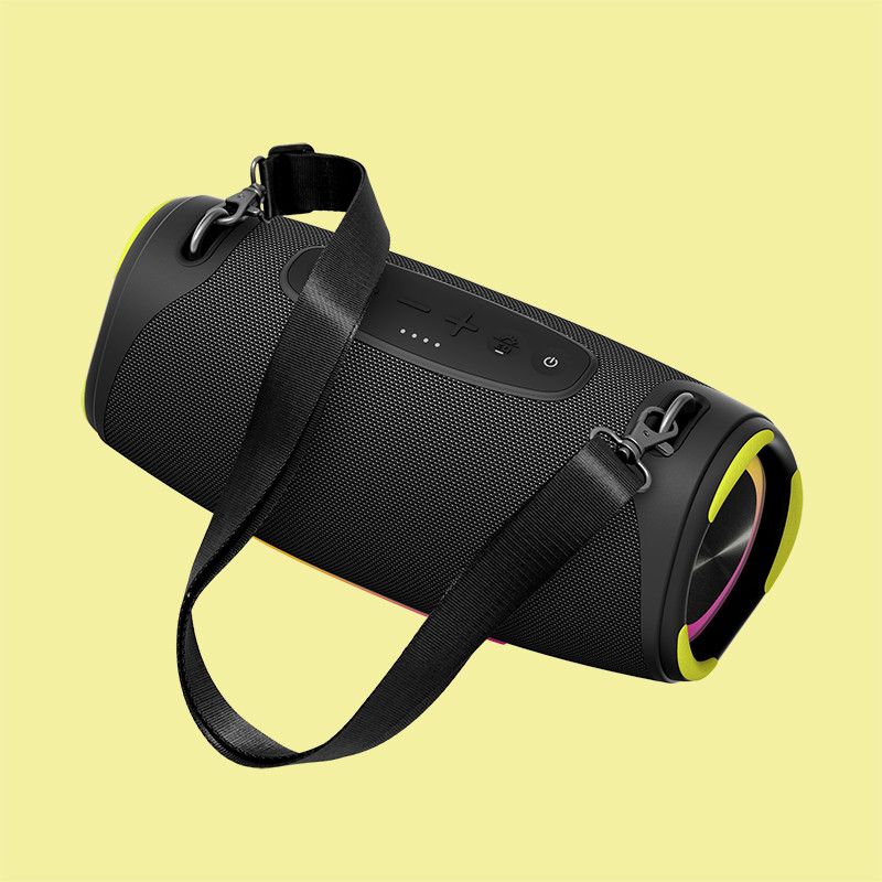 Puissante capacité de batterie de 7,2 V 5000 mAh haut-parleur extérieur avec support Powerbank
