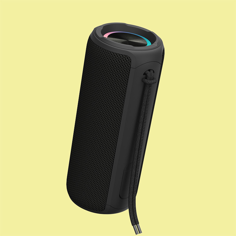 10W * 2 haut-parleur Bluetooth sans fil avec 4 à 10 heures de lecture V5.3 Mode de lecture Bluetooth / SD / AUX TPU ABS Design