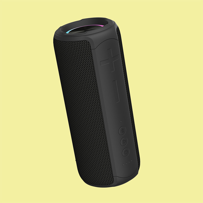 10W * 2 haut-parleur Bluetooth sans fil avec 4 à 10 heures de lecture V5.3 Mode de lecture Bluetooth / SD / AUX TPU ABS Design
