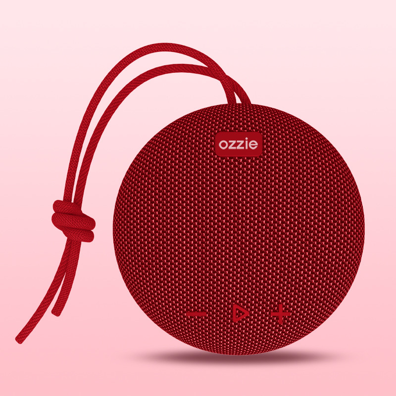 10 à 24 heures de lecture prolongée haut-parleur Bluetooth portable avec des tissus en caoutchouc de silicone ABS