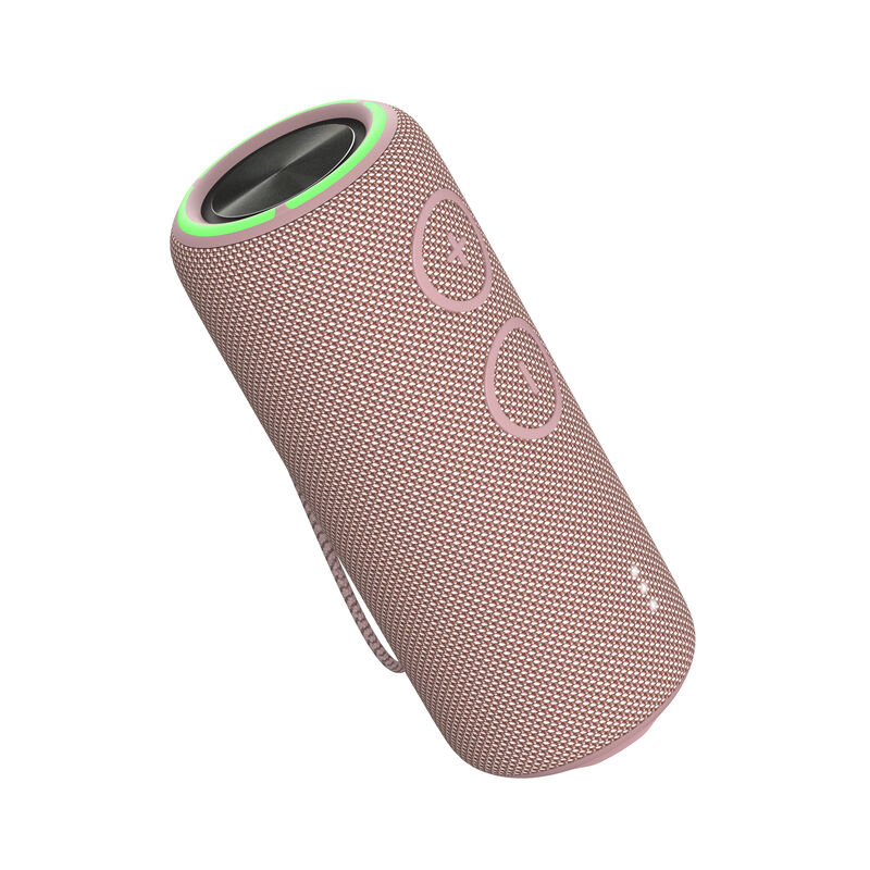 Haut-parleur en tissu sans fil étanche IPX7 de 30W avec 11 heures d'autonomie et connectivité Bluetooth