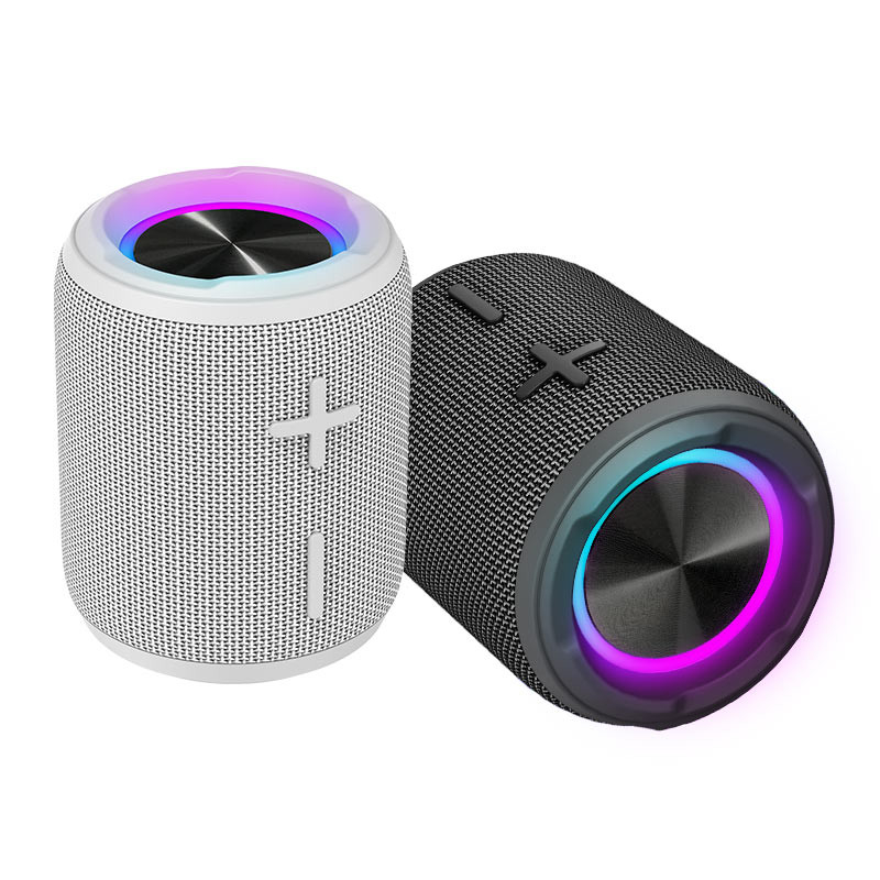 10 heures de relecture de haut-parleur imperméable 10W de radio avec la lumière colorée de RVB