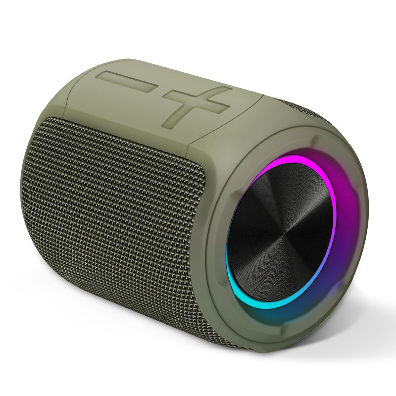 haut-parleur sans fil portatif de 2200mAh TWS Bluetooth avec les lumières colorées de RVB LED